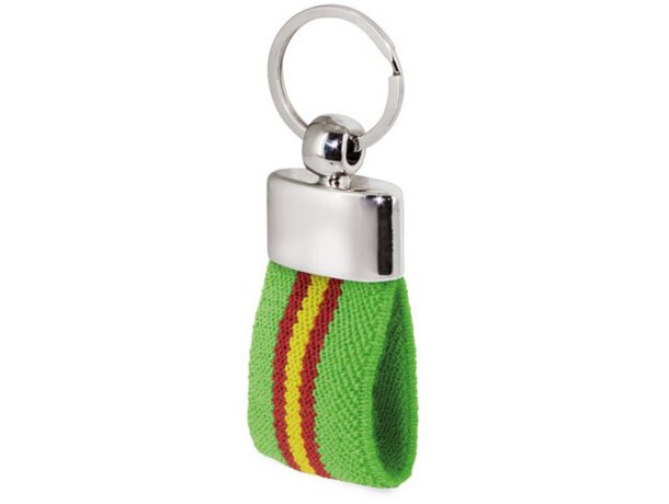 Llavero cinturon bandera Derex Verde detalle 10