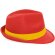 Sombrero con ala irregular 
