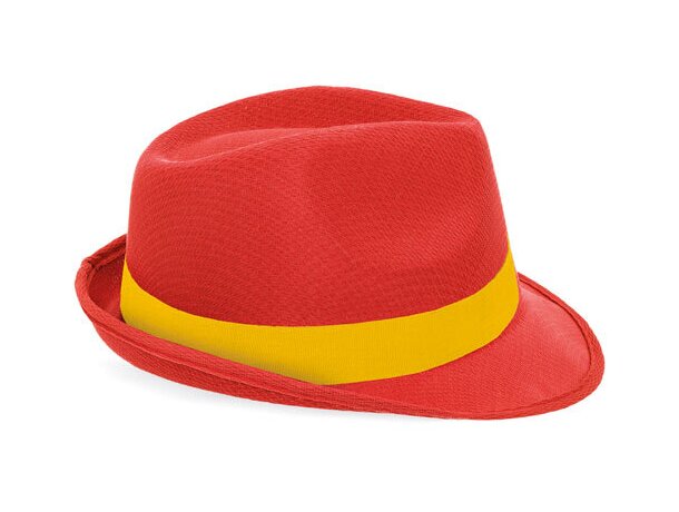 Sombrero con ala irregular 
