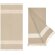 Toalla pareo Soft-eco de algodón reciclado y orgánico Beige