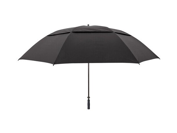 Paraguas Protocolo con varillas de fibra de vidrio y mango EVA Negro detalle 7