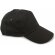 Gorra con ojetes de metal y 5 paneles personalizada negra