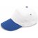 Gorra bicolor velcro am azul