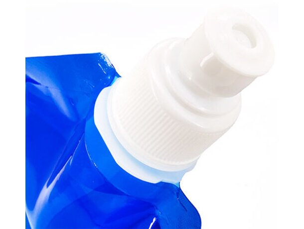 Bidon plegable azul