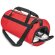 Bolsa deporte con zapatero Fitness en poliéster 100% Rojo detalle 10