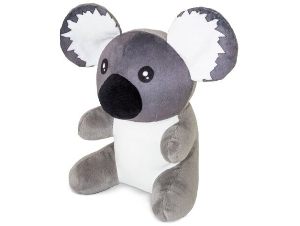 Set 4 peluches Happy Zoo en felpa suave de 17 cm para niños detalle 4