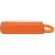 Estuche para lápices con asa naranja