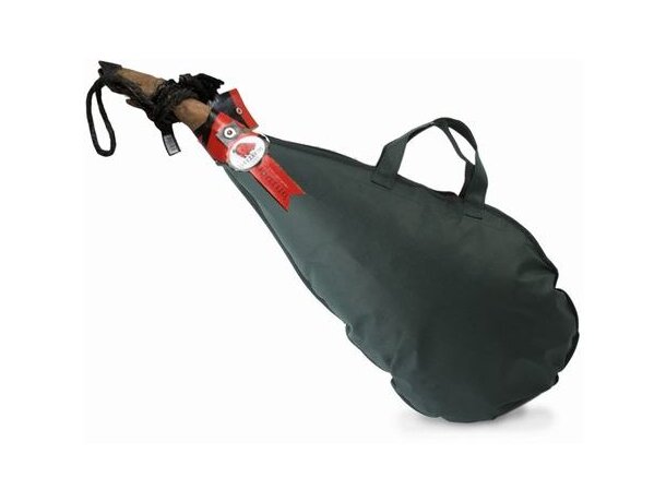 Bolsa jamonera de no tejido verde
