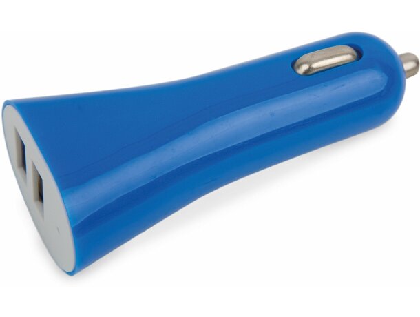 Cargador doble en varios colores azul barata