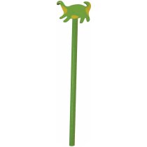 Lápiz de madera verde con dinosaurio personalizado Lápiz de madera verde con dinosaurio personalizado