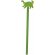 Lápiz de madera verde con dinosaurio personalizado