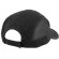 Gorra plegable Harris de poliéster técnico transpirable Negro detalle 7