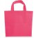 Bolsa de non woven 38 x 35 cm fucsia barata