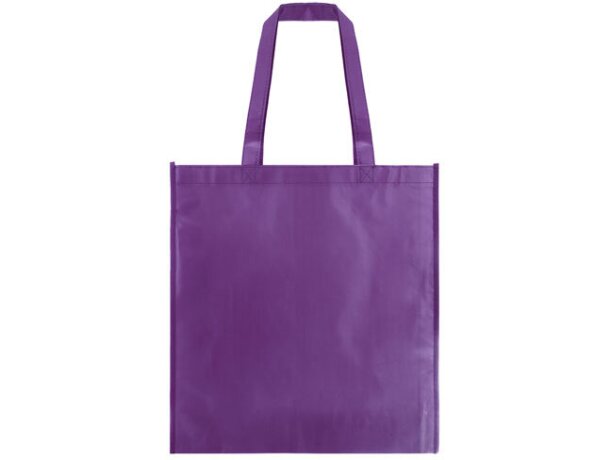 Bolsa non woven laminado color mate lila