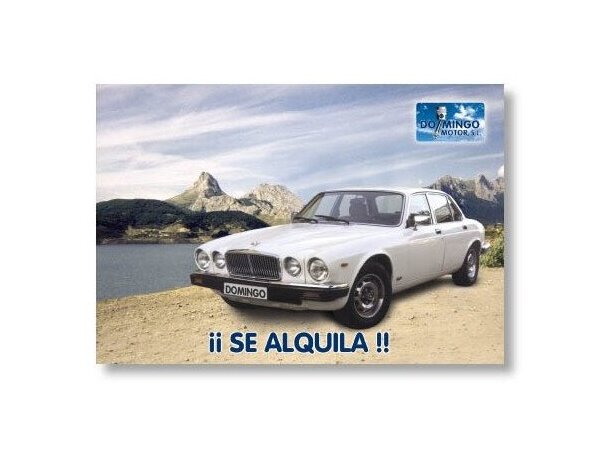 Postal de cartulina a todo color personalizada