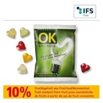 Gominolas corazón Fujikawaguchiko sabor frutal