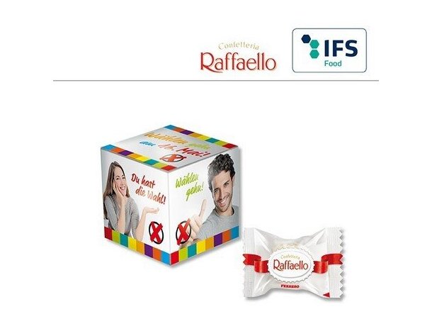 Mini Cubo Promoción Raffaello personalizado