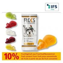 Dulce gelatina con forma ratón sabor fruta natural