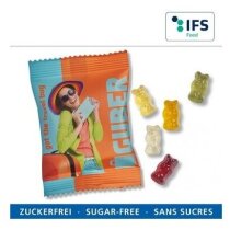 Gominolas ositos sin azúcar sabores frutales AKKO