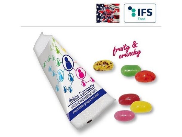 Caramelo con forma de frijol en varios sabores Caramelo con forma de frijol en varios sabores