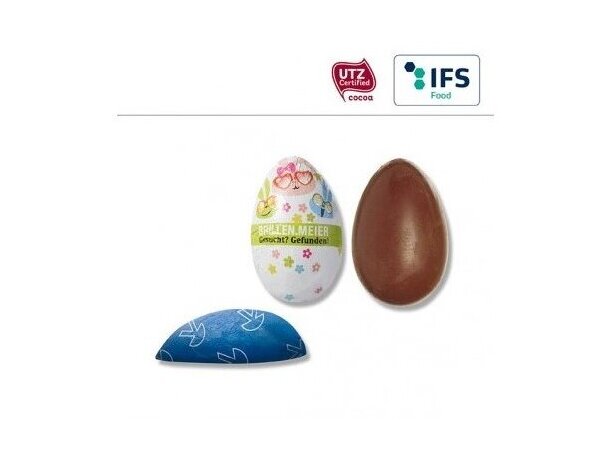 Huevos de Pascua de chocolate personalizado