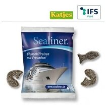 Bolsa con gominolas de regaliz negro Ekibastuz