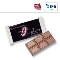 Tableta de chocolate individual personalizada