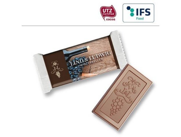 Barra de chocolate para impresión directa personalizada