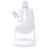 Bidón plegable Zipi 400ml con mosquetón aluminio