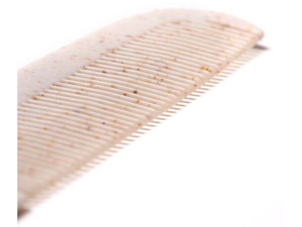 Peine Lunic Natural de fibra de trigo para cuidado del cabello Crudo detalle 1