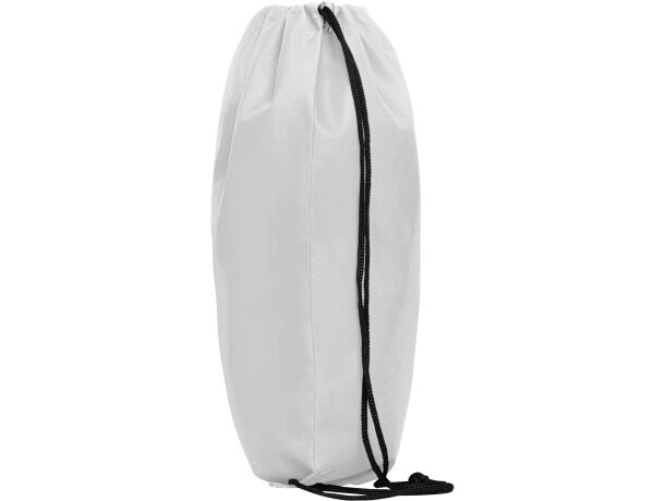 Mochila de cuerdas diversos colores non woven 80 g/m2 Calao Blanco detalle 5