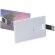 Memoria USB Datis 16GB ultraplana con mecanismo desplegable Blanco detalle 3