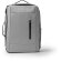 Mochila Beria antirrobo con compartimentos acolchados Gris