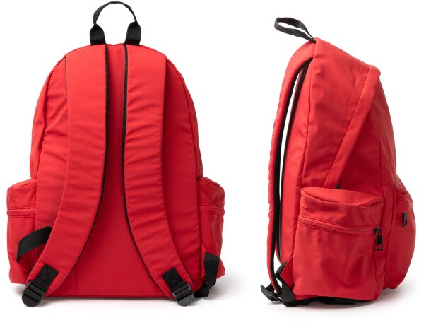Mochila Hurley de nylon reciclado con compartimento para portátil Negro detalle 4