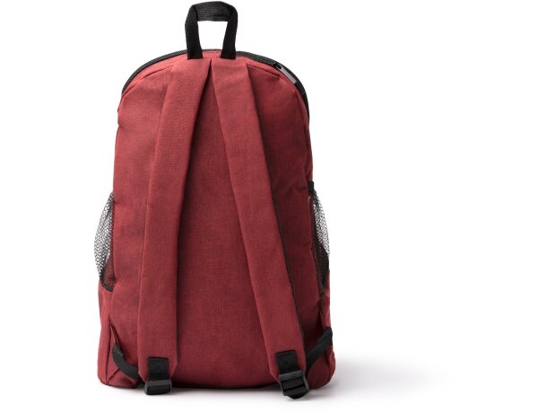 Mochila Bamba en RPET reciclado con asas acolchadas Negro vigore detalle 2