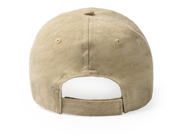 Gorra Element de algodón con ajuste velcro y efecto lavado Negro detalle 3