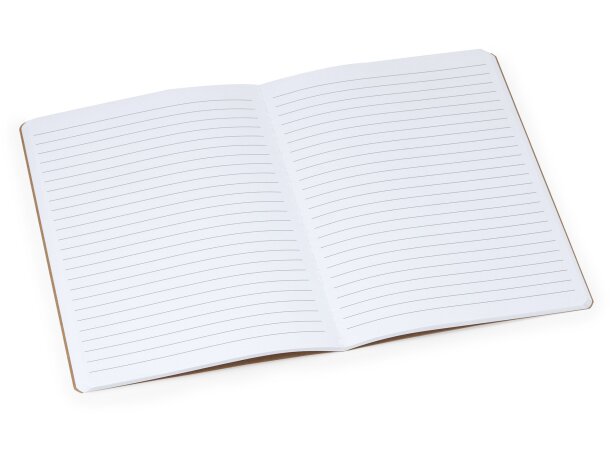 Libretas baratas colores variados cartón reciclado Danica Negro detalle 1