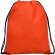 Mochila de cuerdas diversos colores non woven 80 g/m2 Calao Rojo detalle 27