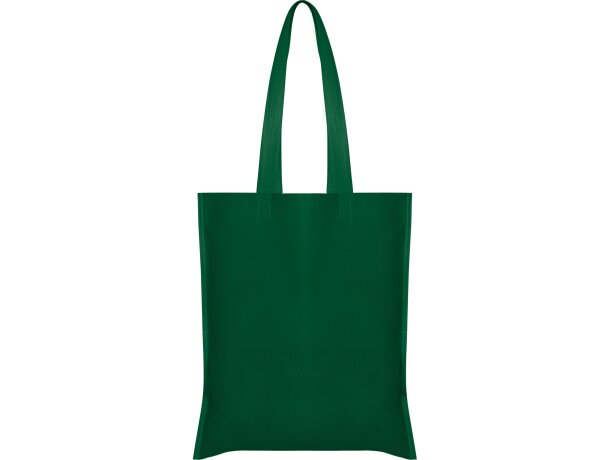 Bolsa tejido no tejido polipropileno sin fuelle 80 g/m2 Verde botella detalle 29