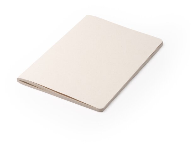 Libretas ecológicas Bublix hechas de cartón reciclado de briks de leche Blanco detalle 2