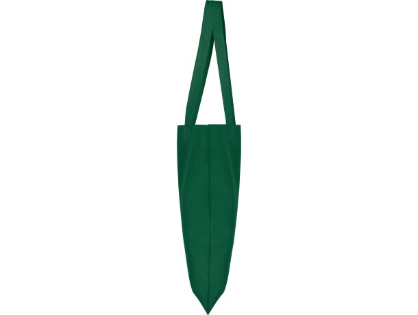 Bolsa tejido no tejido polipropileno sin fuelle 80 g/m2 Verde botella detalle 31
