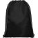 Mochila de cuerdas personalizada poliéster 70 g/m2 Ninfa Negro detalle 9