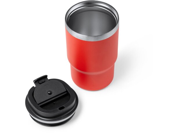 Vaso térmico Venturi de acero inoxidable 304 reciclado 560ml Blanco detalle 2