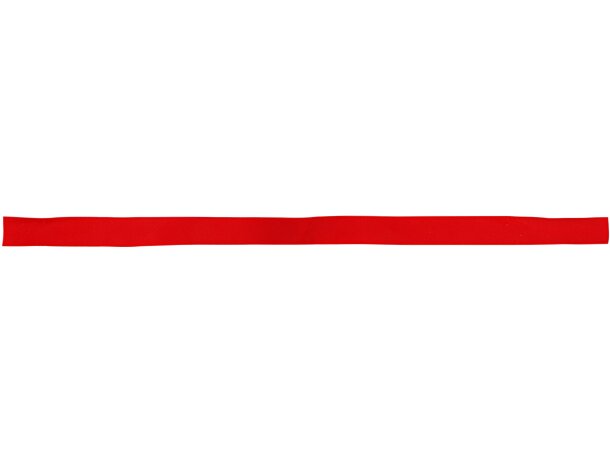 Pulseras de publicidad poliéster Fete Rojo detalle 18