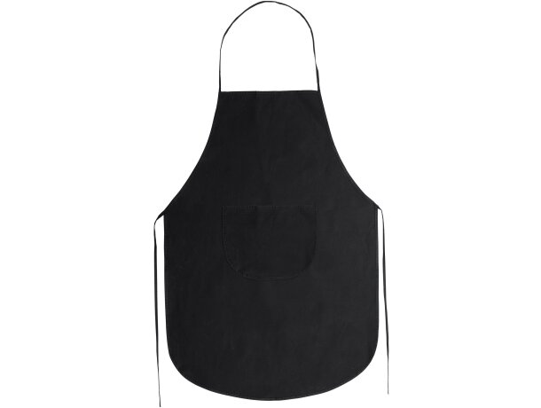 Delantal non-woven 80 g/m2 Keller Negro detalle 5