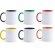 Taza sublimacion MANGO Blanco/negro detalle 2