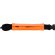 Cinturón deportivo personalizado poliéster unisex 72 Marathon Naranja fluor/negro detalle 11