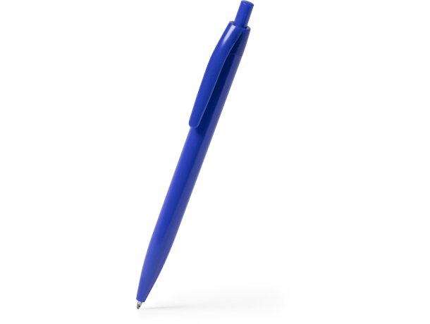 Bolígrafos con nombre para empresas con pulsador tinta 2 colores Stix Blanco detalle 4