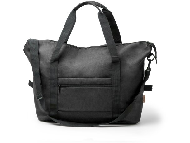Bolso multifunción Pamuk algodón canvas reciclado 43 litros Negro detalle 3