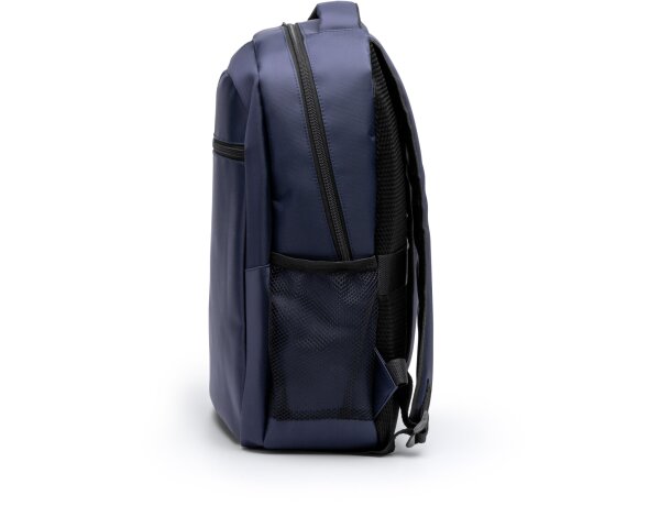 Mochilas para pc 15 corporativas en nylon reciclado Rubix Negro detalle 1